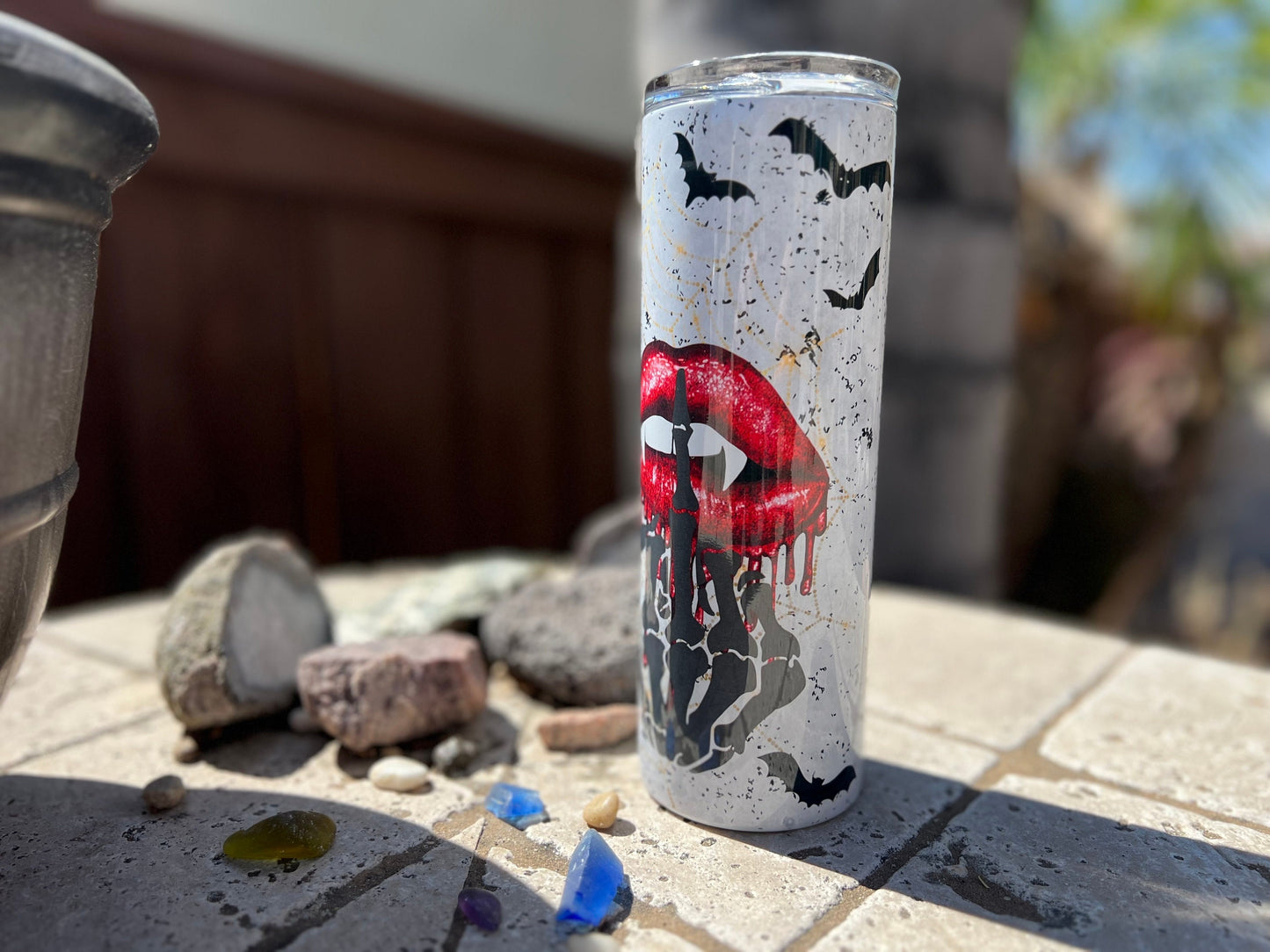 Bad Witch Energy Halloween 20oz Skinny Tumbler