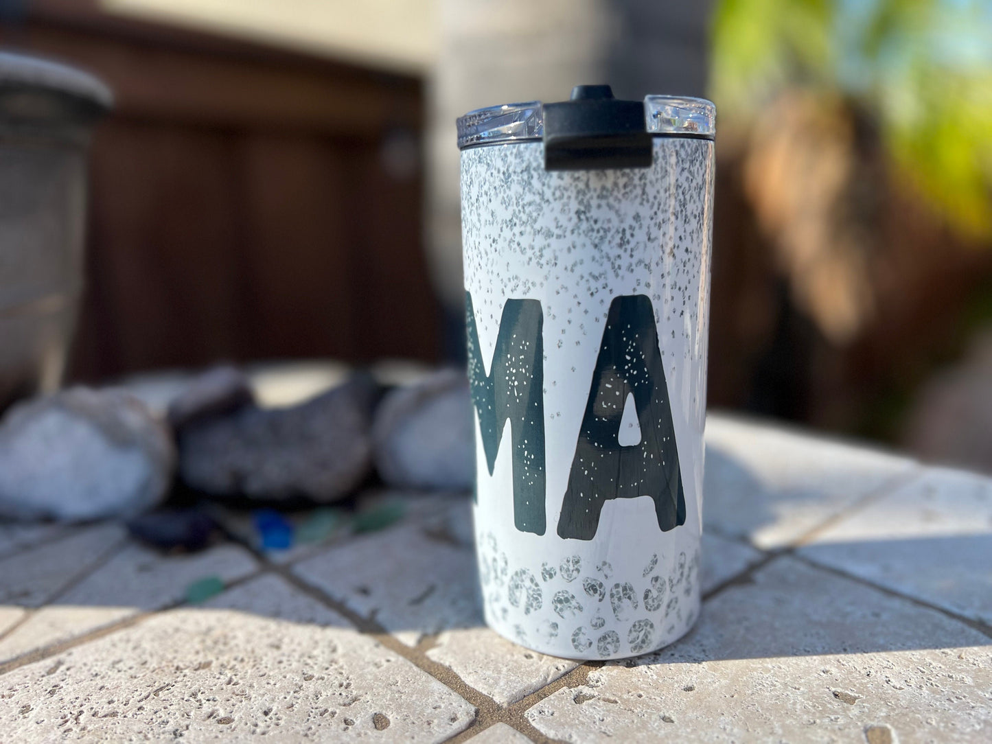 Leopard Mama 14oz 4 in 1 Can Cooler tumbler