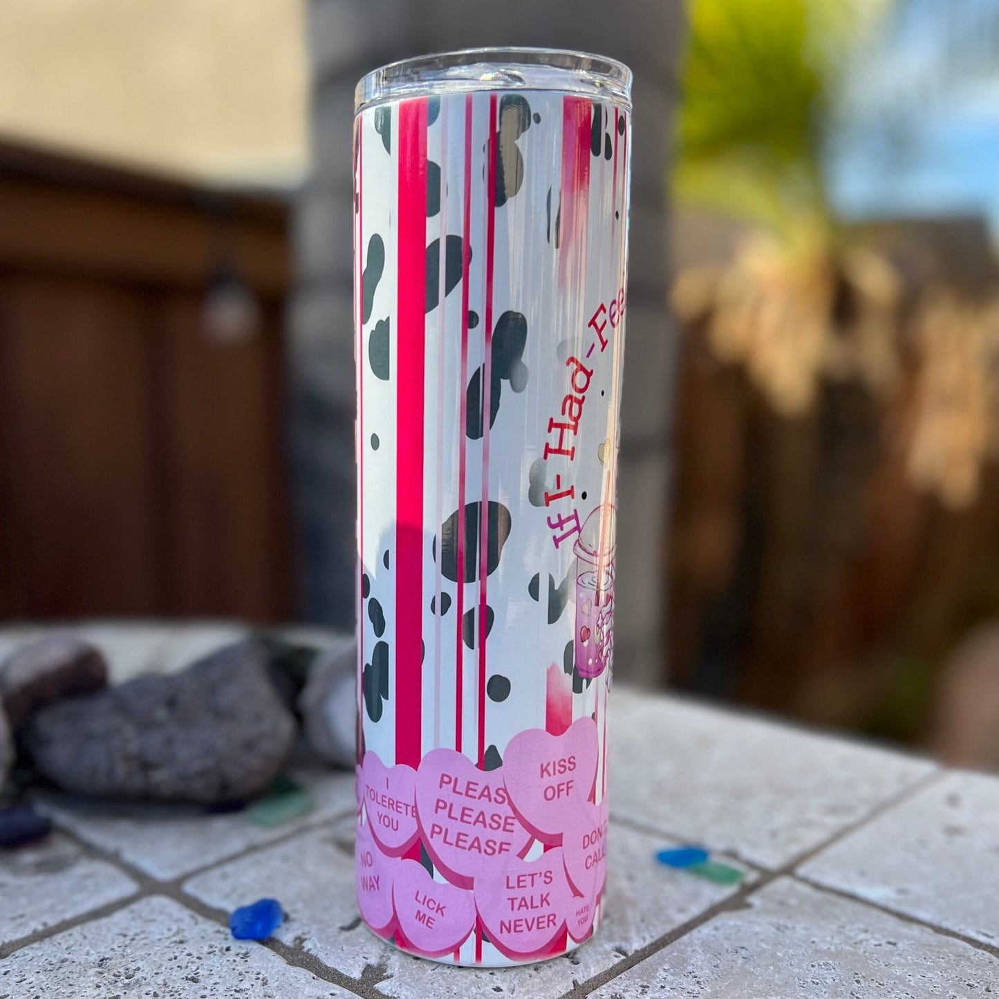 Funny Ant-Valentines Day 30oz Sublimation tumbler